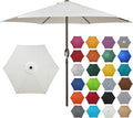 7.5 ft Patio Umbrella, Yard Umbrella, Outdoor Market Umbrella by Blissun