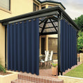 BONZER Outdoor Curtains for Patio Waterproof Thick | Privacy Wide Grommet Light by Bonzer