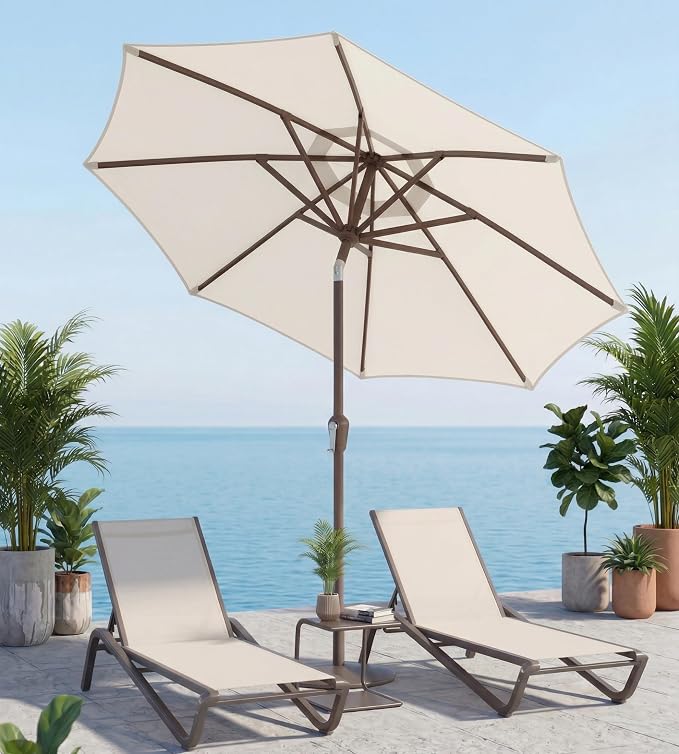 10FT Patio Umbrella, Outdoor Umbrella - Image 6