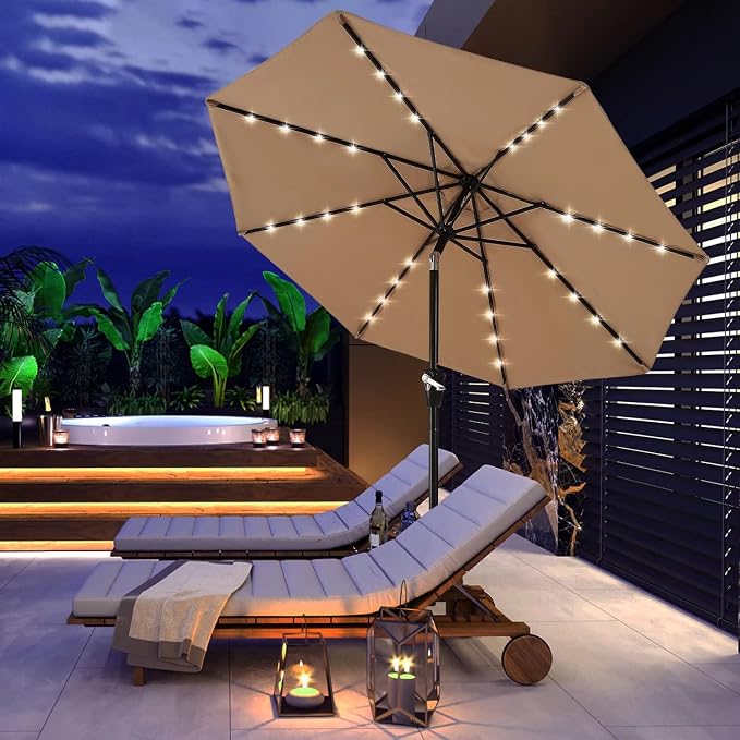 ABCCANOPY Solar Led Patio Umbrella - Image 9