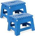 Utopia Home Folding Step Stool 9 Inch, built-in handle, and 300 lbs support by UTOPIAHOME