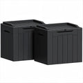 Greesum 31 Gallon Deck Box for Outside, All Weather Outdoor Storage Boxes for by BuynowfromGreesum