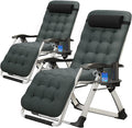 MOPHOTO Zero Gravity Chair, Outdoor Padded Lounge Chair by MOPHOTO