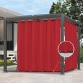 Easy-Going Outdoor Curtains for Patio 1 Panel, 110x84 inch, Weatherproof by Easy-Going