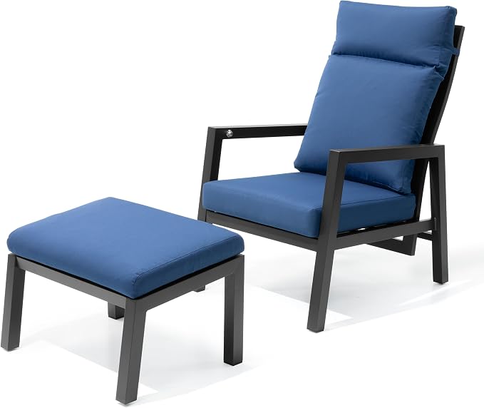 Pellebant Aluminum Outdoor Recliner Chair - Image 7