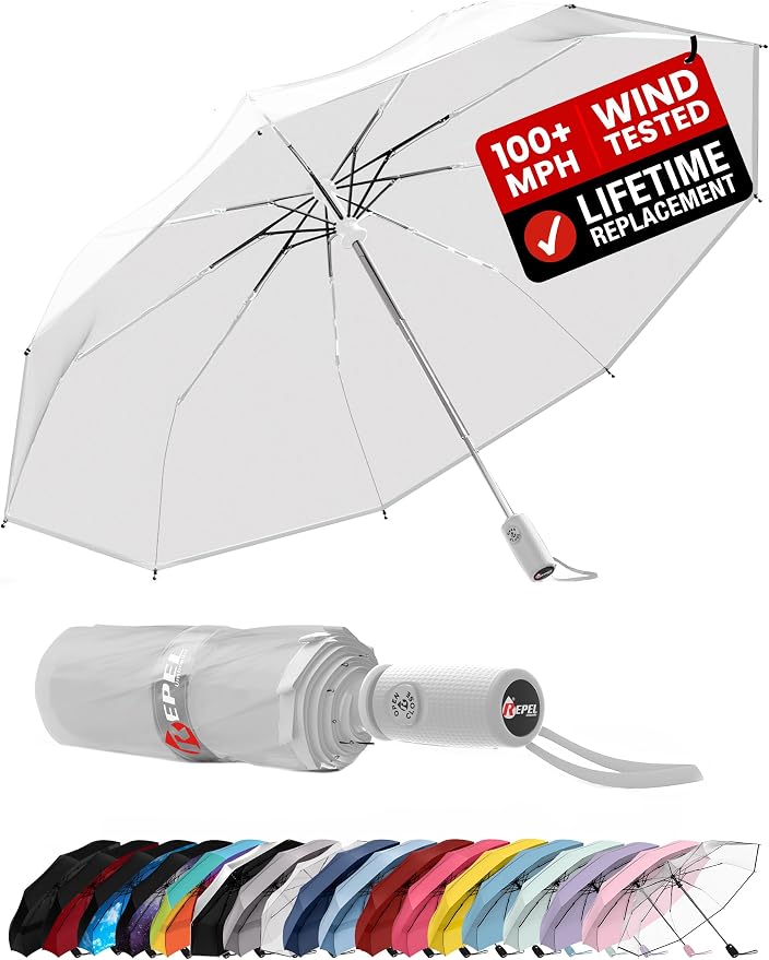 Windproof Travel Umbrella by RepelUmbrella