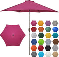 7.5 ft Patio Umbrella, Yard Umbrella, Outdoor Market Umbrella by Blissun