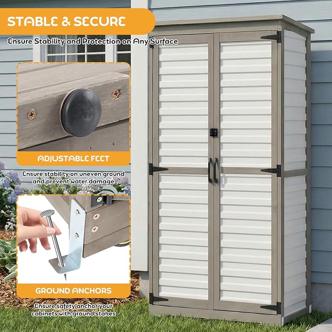 PetsCosset Outdoor Storage Cabinet - Image 7