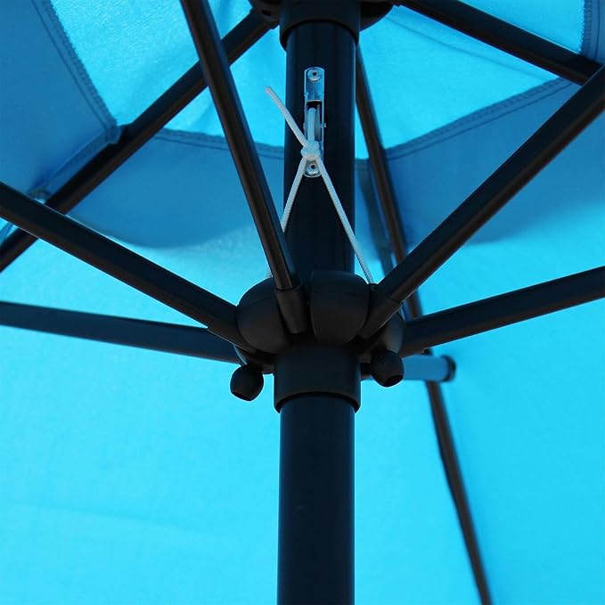 7.5 ft Patio Umbrella, Yard Umbrella, Outdoor Market Umbrella - Image 3