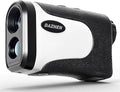 Golf Rangefinder with Slope, 1200 Yards Laser Range Finder Golfing with External Screen, Flag Pole Locking Vibration, 6X Magnification, Golf Accessories for Men