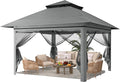 Driftalia 13x13 Pop Up Gazebo for Patio, Deck by Driftalia