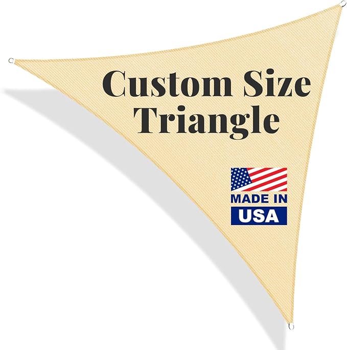 Shade&Beyond Customizable 18'X18'X25.5'Sun Shade Sails Canopy - Image 3