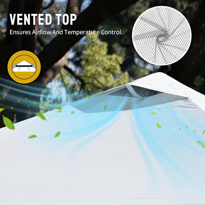 CROWN SHADES 10x10 Pop Up Canopy Tent - Image 4