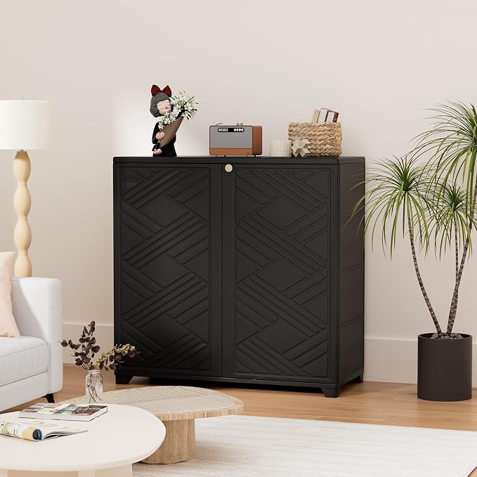 HOMSPARK Indoor/Outdoor Storage Cabinet - Image 3