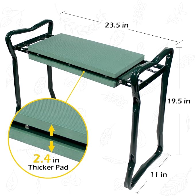 MaxWorks 50921 Folding Garden Kneeler Stool - Image 2