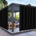PureFit Outdoor Curtains for Patio Waterproof Weatherproof Outside Curtains | by PureFit