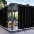 PureFit Outdoor Curtains for Patio Waterproof Weatherproof Outside Curtains | by PureFit