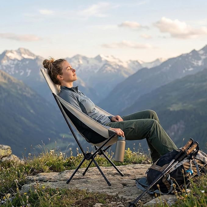 Wind Tour Portable Camping Chair Lightweight Foldable Outdoor Chair - Image 5