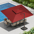 10 X 13 FT Cantilever Patio Umbrella Outdoor by Ombrellon