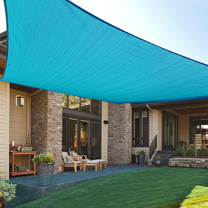 LOVE STORY Custom Size 8' x 15' Sun Shade Sail by LOVESTORY