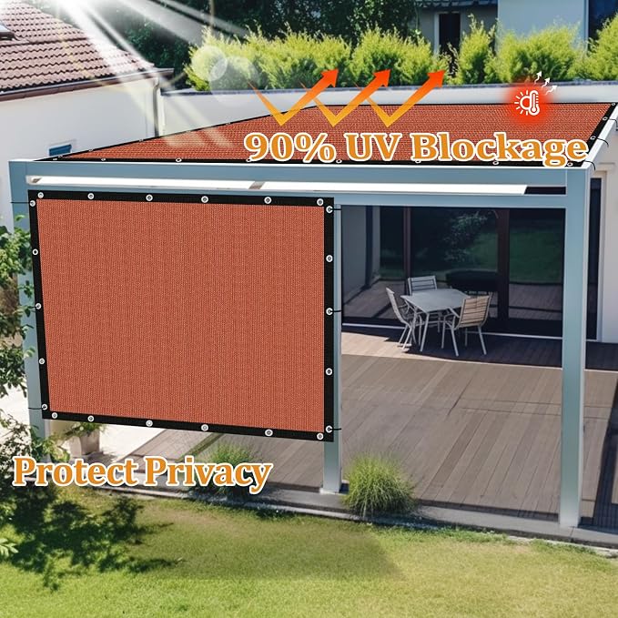 Shade&Beyond Customized Size 9' X 10' Shade Cloth - Image 5