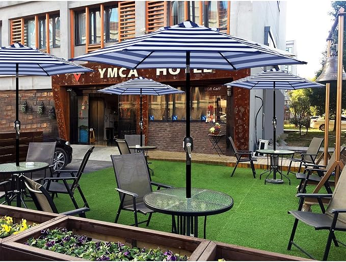 7.5 ft Patio Umbrella, Yard Umbrella, Outdoor Market Umbrella - Image 6