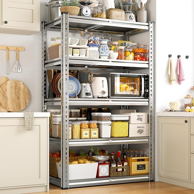 REIBII Galvanized Garage Shelving - Image 2