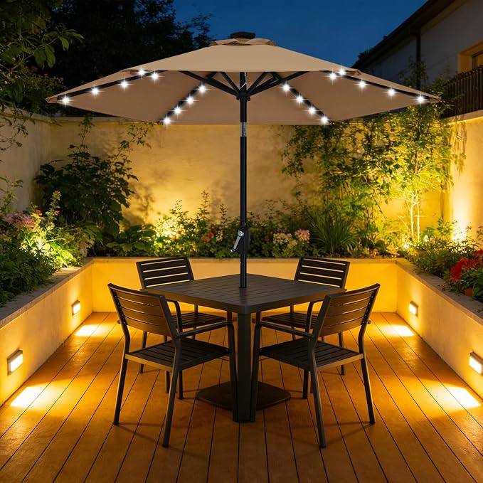 ABCCANOPY Solar Led Patio Umbrella - Image 9