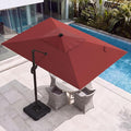 9x12 FT Patio Cantilever Umbrella by VEGOND