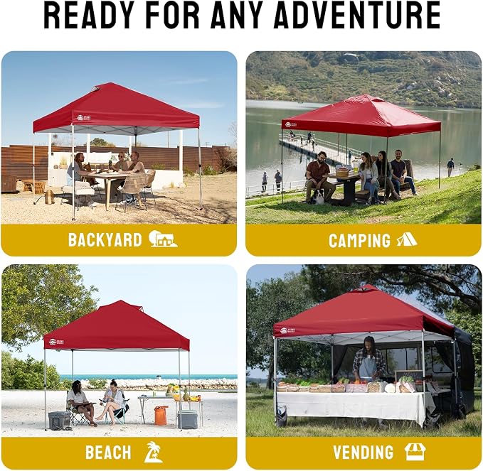 CROWN SHADES 10x10 Pop Up Canopy Tent - Image 5