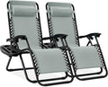 Best Choice Products Set of 2 Adjustable Steel Mesh Zero Gravity Lounge Chair by Unknown