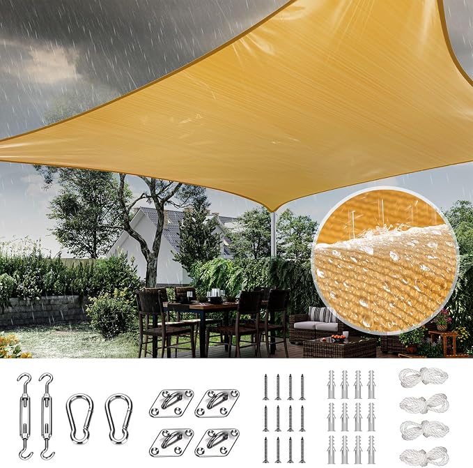Quictent Waterproof Sun Shade Sail by QUICTENT