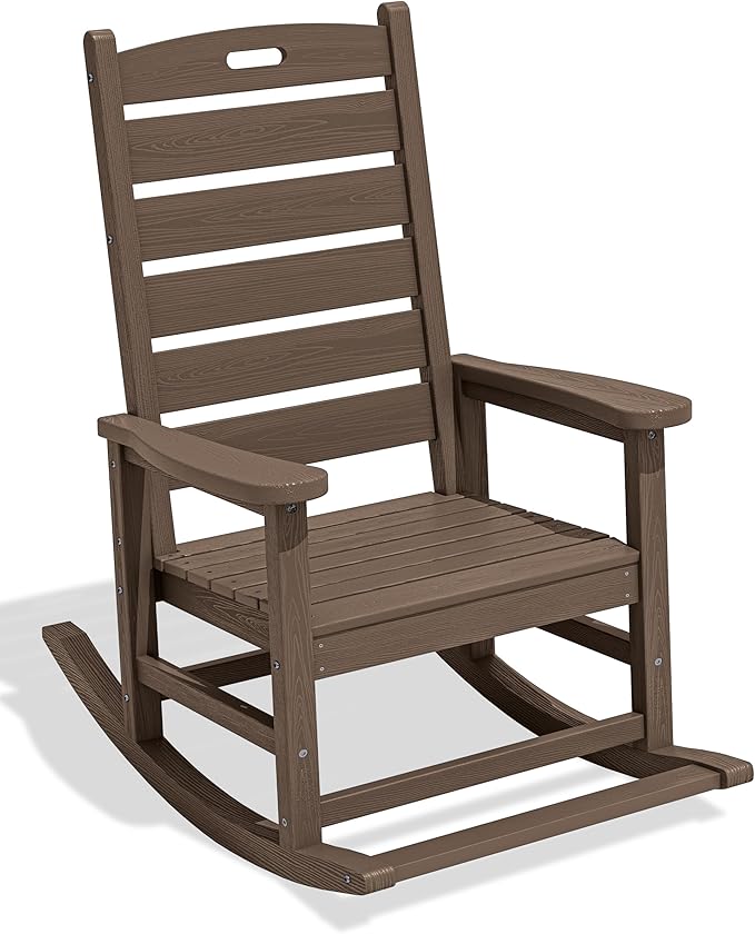 SERWALL HDPE Outdoor Rocking Chair by SERWALL