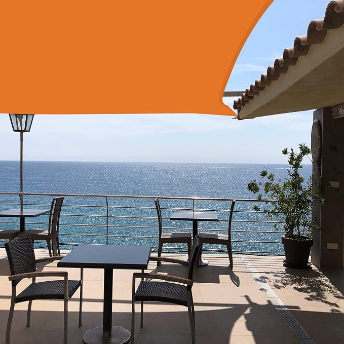 Neween Waterproof Sun Shade Sail Rectangle UV Block Canopy - Image 7