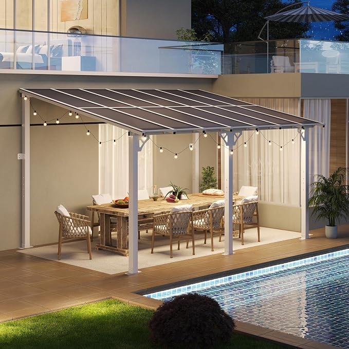 Aoxun 14’x10’ Gazebo for Patio, Gazebo Pergola - Image 8