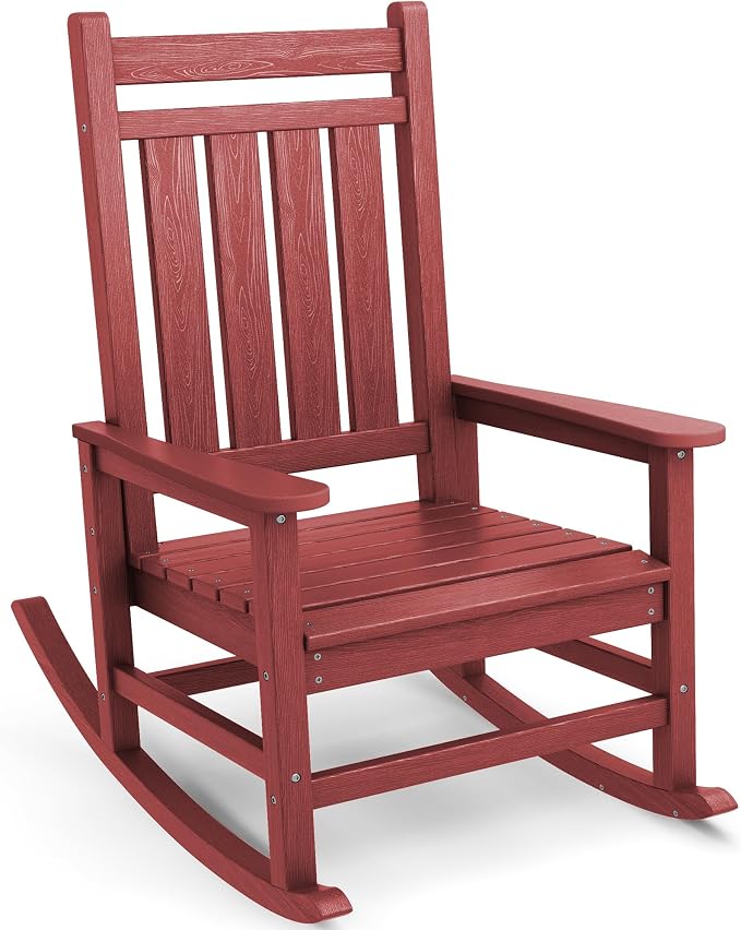 SERWALL HDPE Rocker, Outdoor Rocking Chair by SERWALL