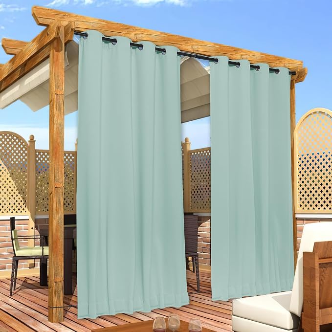 NICETOWN 2 PCs Waterproof Outdoor Curtains - Image 7