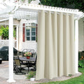 RYB HOME Outdoor Curtains for Patio Waterproof Privacy Thermal Insulated | by RYBHOME