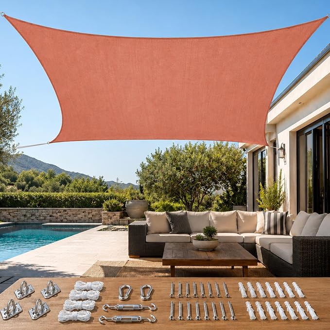Quictent Sun Shade Sail for Patio by QUICTENT