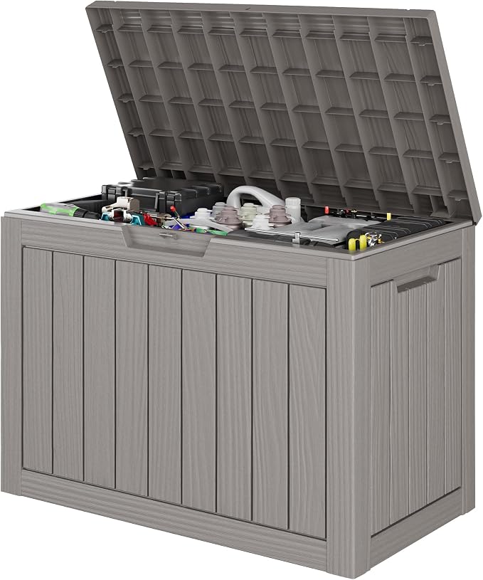 Outdoor Storage Waterproof Deck Box by Unknown