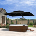 10' X 13' Cantilever Patio Outdoor Umbrella by MPLShade
