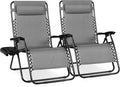 Best Choice Products Set of 2 Extra Wide Adjustable Steel Mesh Zero Gravity by Unknown