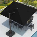 9' X 12' Cantilever Patio Outdoor Umbrella by MPLShade