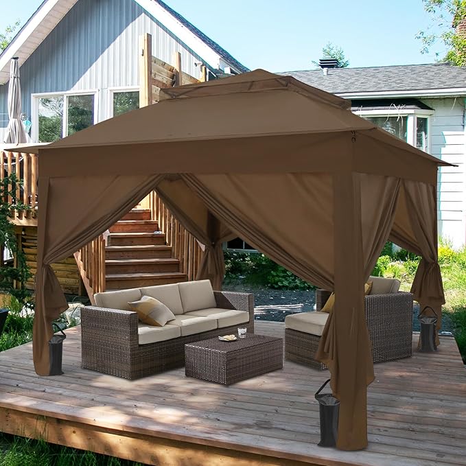 COOS BAY 11x11 Pop Up Gazebo by COOSBAY