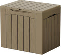 Devoko 29 Gallon Deck Box, Waterproof Resin Outdoor Storage Box | Lockable and by DEVOKO