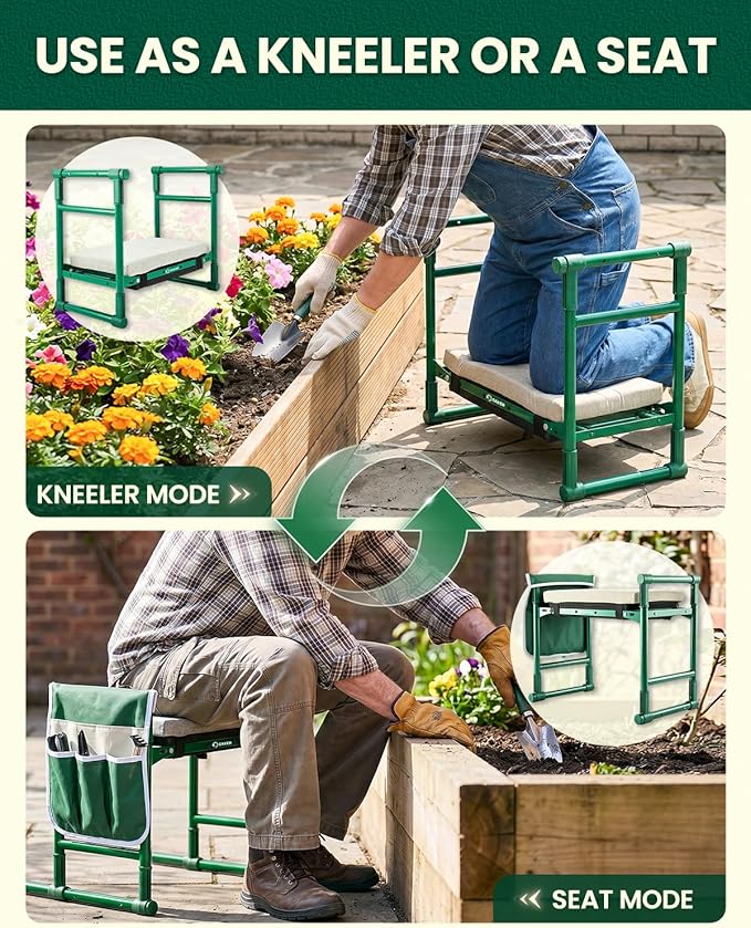 Saker 2026 Upgraded Garden Kneeler and Seat - Image 5