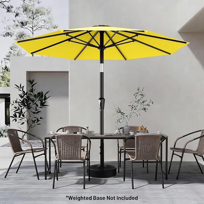9 FT Patio Umbrella for Outdoor, Outdoor Table Umbrella - Image 6