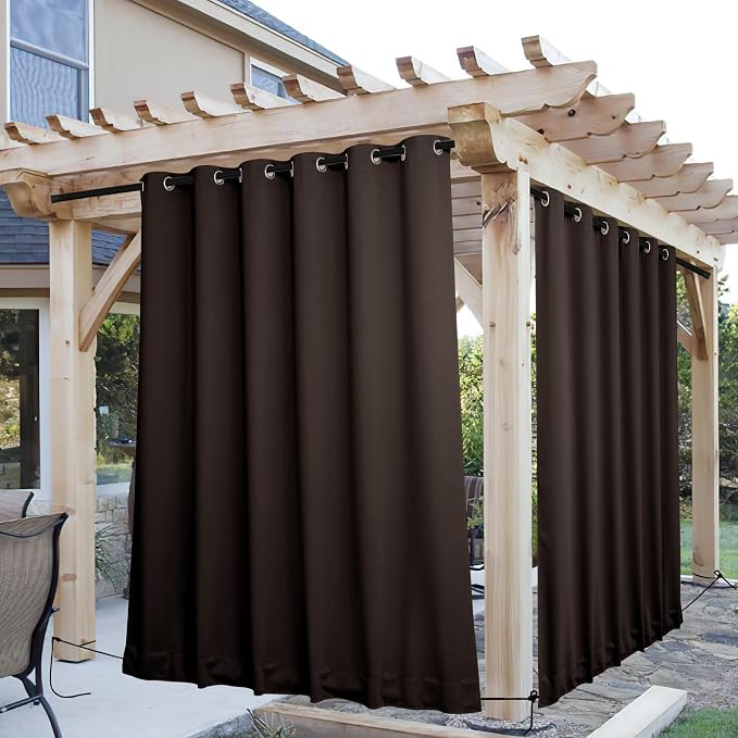 NICETOWN Windproof Outdoor Curtains by NICETOWN