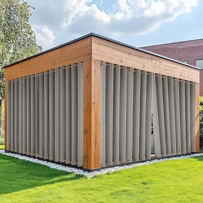 HDCAXKJ Waterproof Outdoor Curtains by HDCAXKJ