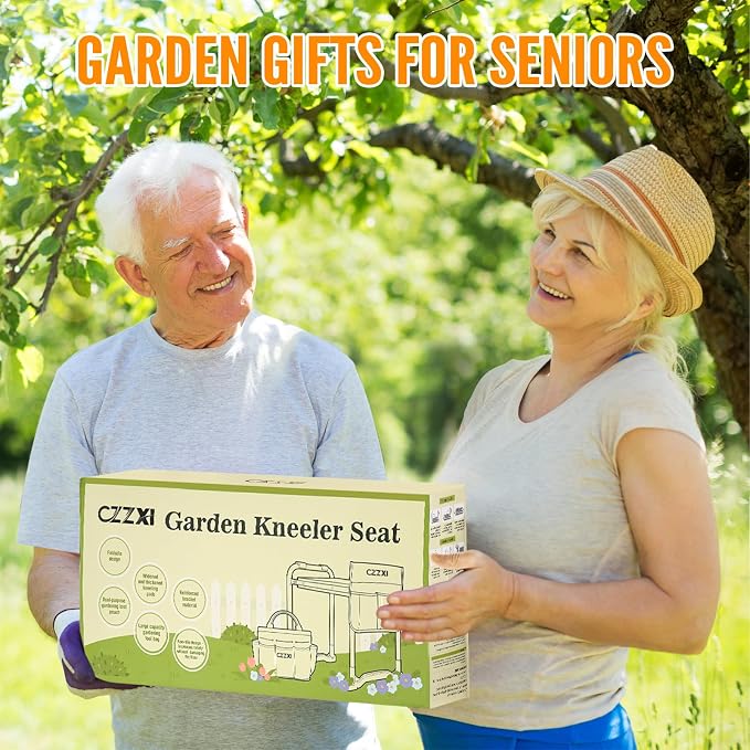 CZZXI Garden Kneeler and Seat, Wider and Thicker Kneeling Pad | Heavy Duty - Image 2